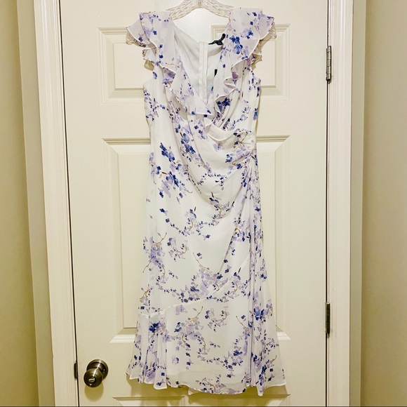 NWT Ralph Lauren | Georgette Cap Sleeve Dr… - Picture 3 of 6